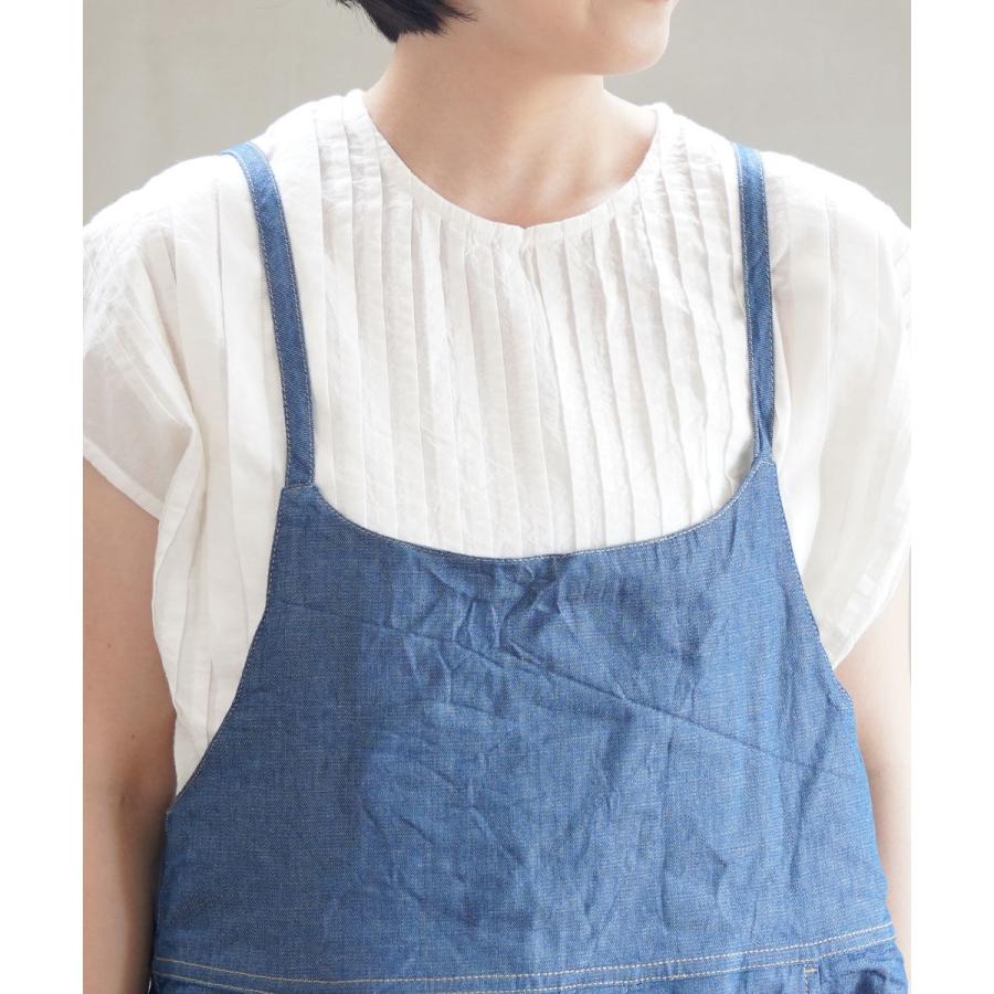 ナル 7ozサマーデニム ノッポサロペット naru レディース 国内正規品