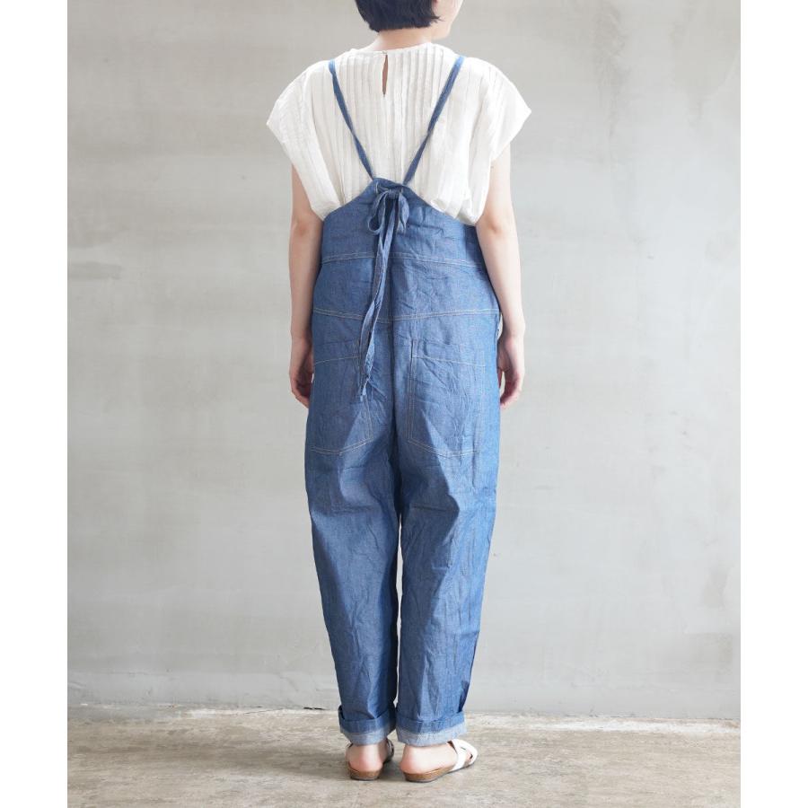 ナル 7ozサマーデニム ノッポサロペット naru レディース 国内正規品