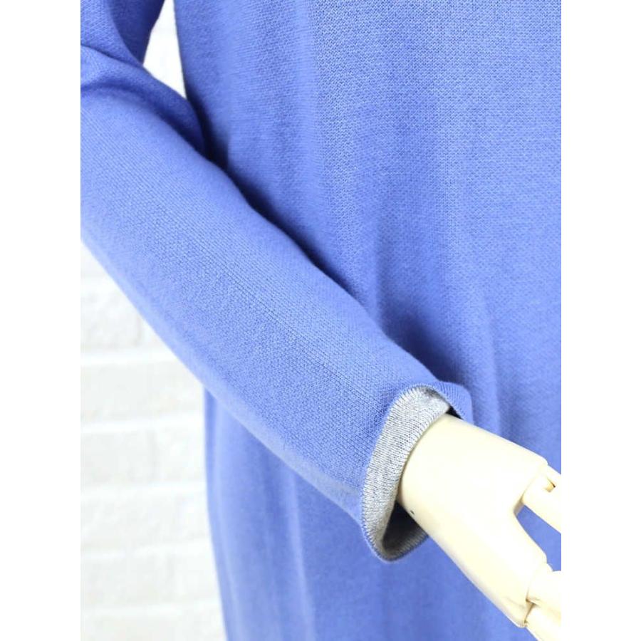 TORRAZZO DONNA(トラッゾドンナ) ウール混ポリエステル長袖 クルーネックニットワンピース・68-3653・1221501    レディース 女性 誕生日プレゼント ギフト 正規品 新品 Torrazzo Donna（トラッゾドンナ） ウール混ポリエステル長袖 クルー