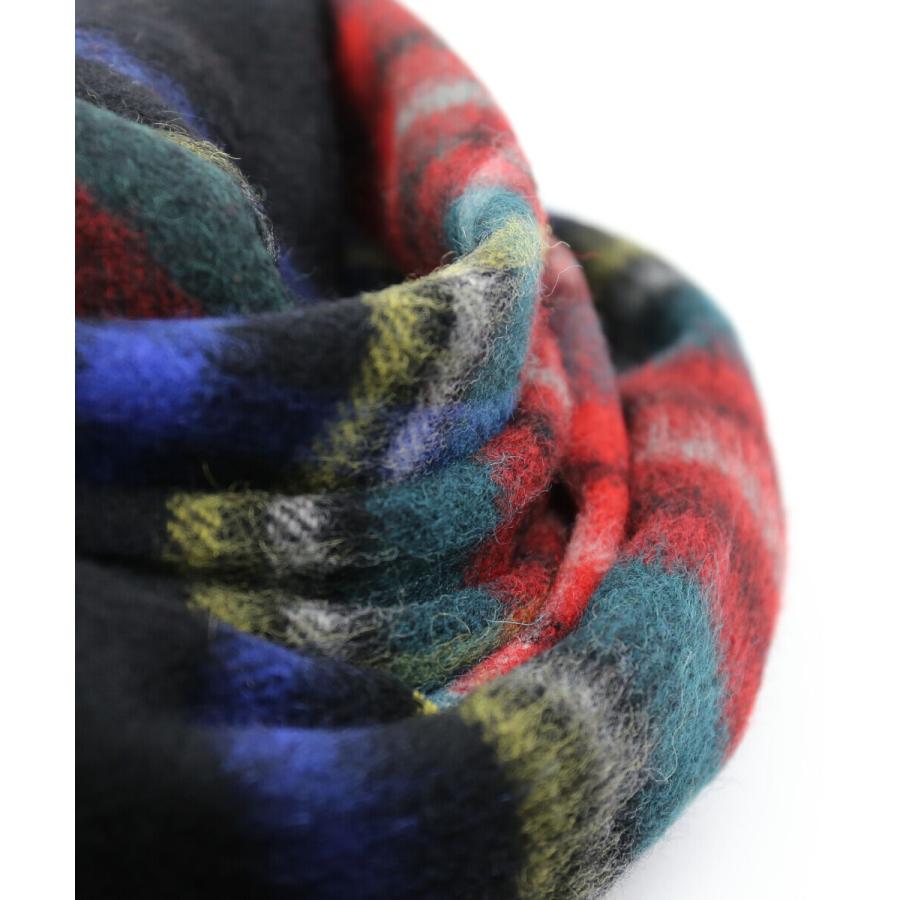 【美品】かぐれ　TWEED MILL Lambswool ストール　BLUGRN 美品】かぐれ TWEED MILL Lambswool ストール BLUGRN - メルカリ