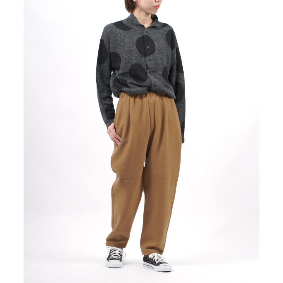 NATURAL LAUNDRY（ナチュラルランドリー） スリム ドローパンツ ウール