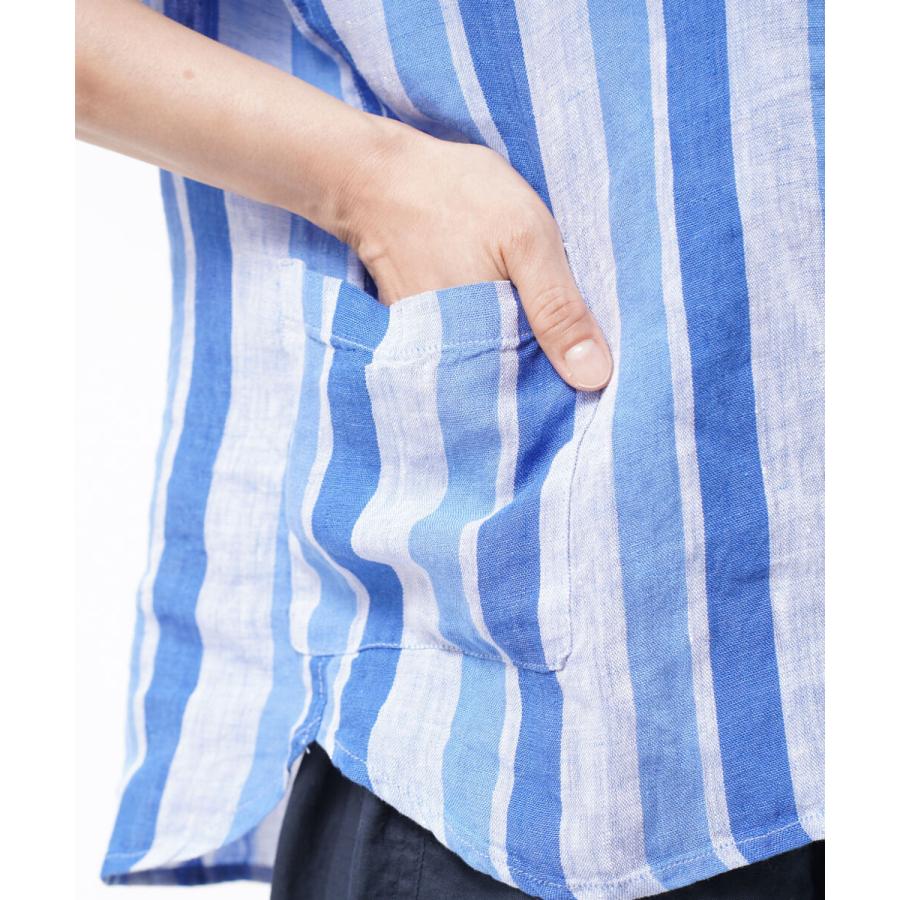 natural laundry ナチュラルランドリー リネンダファーマー シャツ NATURAL LAUNDRY - natural laundry ナチュラルランドリー リネンダ