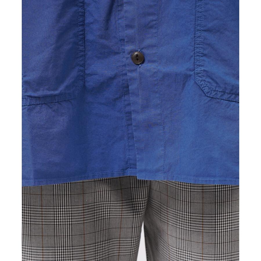 NATURAL LAUNDRY（ナチュラルランドリー） バンドカラーシャツ コック