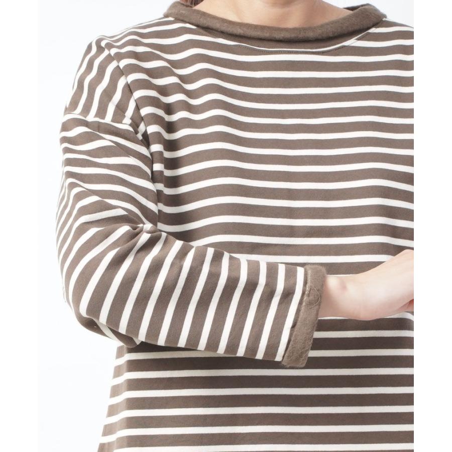 ナチュラルランドリー ワイド プルオーバー NATURAL LAUNDRY 7215C-081 国内正規品  送料無料 NATURAL LAUNDRY（ナチュラルランドリー） ワイド ロールプルオーバー