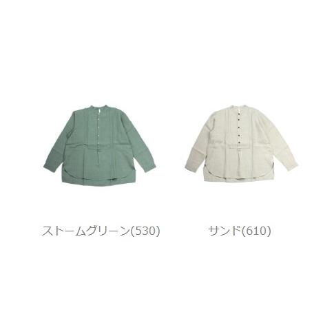 NATURAL LAUNDRY（ナチュラルランドリー） SALE シャツ バンドカラー