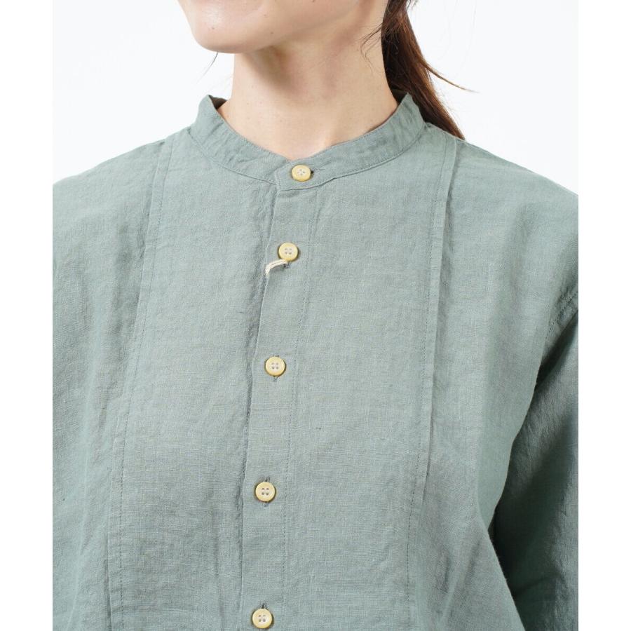 NATURAL LAUNDRY（ナチュラルランドリー） SALE シャツ バンドカラー