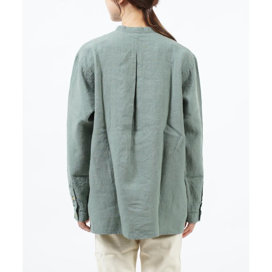 NATURAL LAUNDRY（ナチュラルランドリー） SALE シャツ バンドカラー