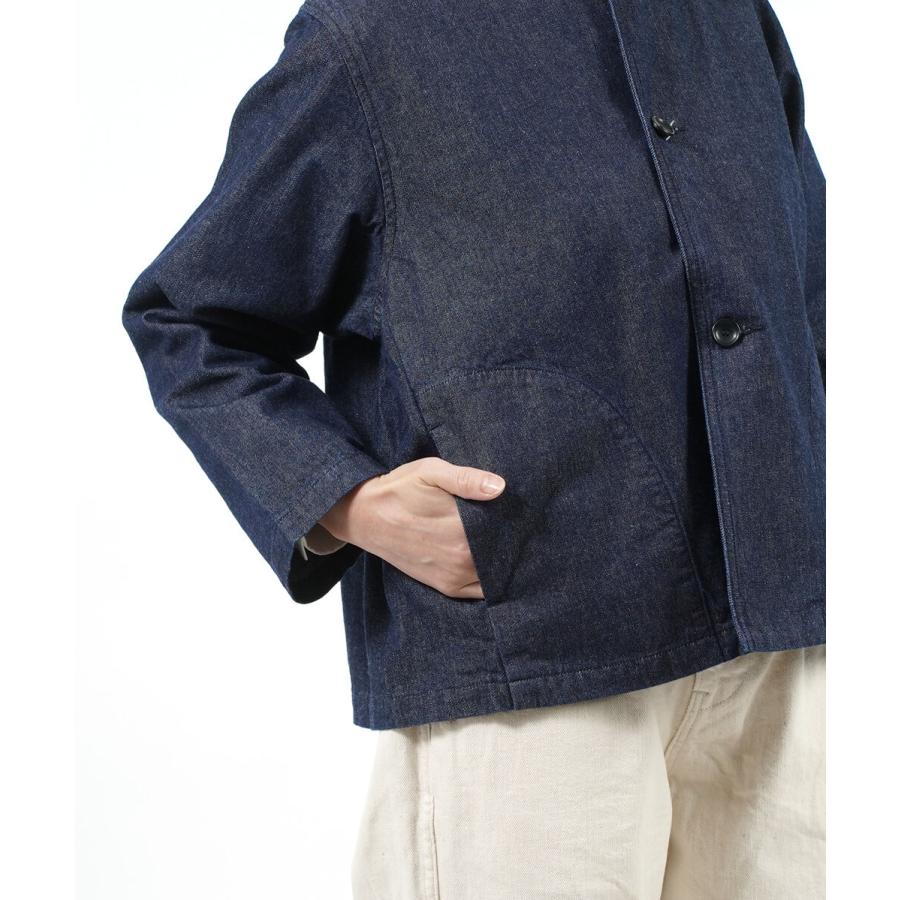 NATURAL LAUNDRY（ナチュラルランドリー） カーデジャケット デニム