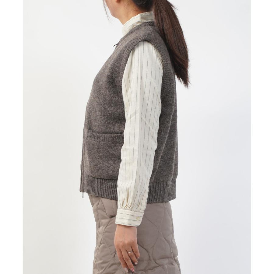 CLASS / ベスト/2/コットン/PUP/CCCA14UNIA NATURAL LAUNDRY（ナチュラルランドリー） キルトインナー グランパ