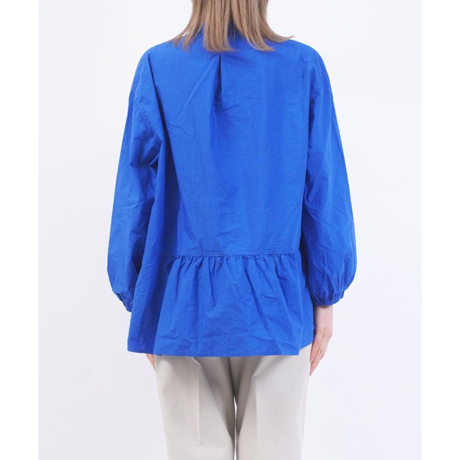 ナチュラルランドリー 60タイプライターペプラムシャツ NATURAL LAUNDRY 7251T-022 国内正規品 2025春夏新作 送料無料 NATURAL LAUNDRY（ナチュラルランドリー） 60タイプライターペプラム