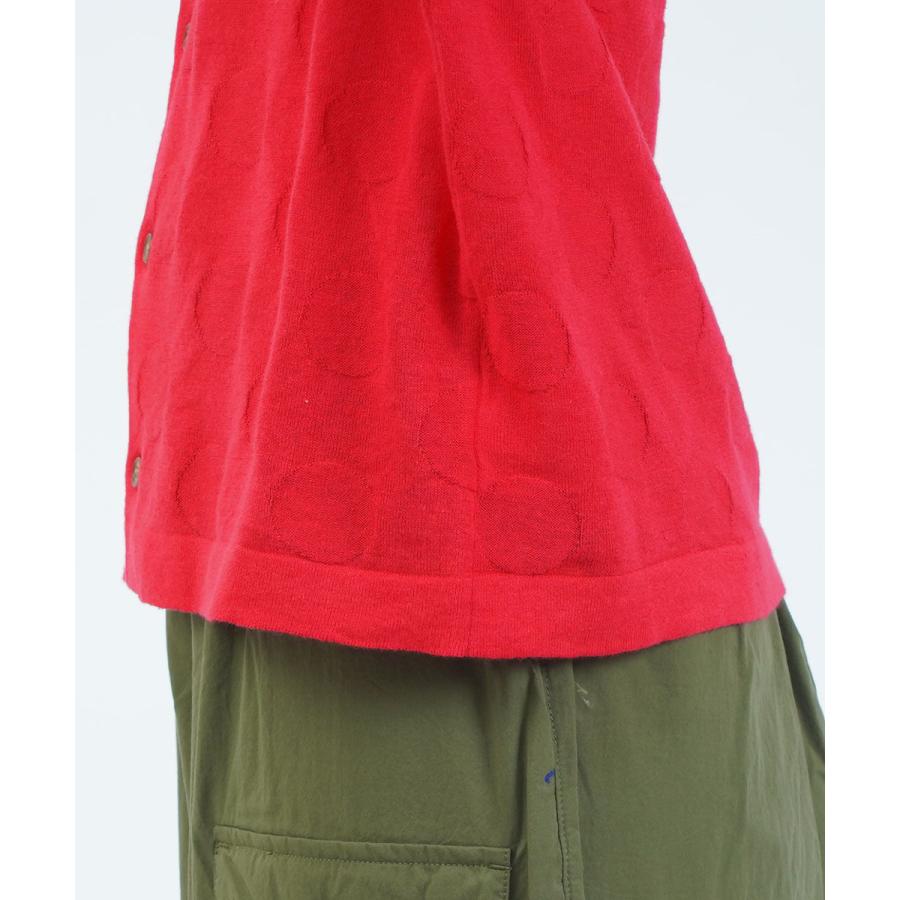 NATURAL LAUNDRY（ナチュラルランドリー） L/Cドットカーディガン