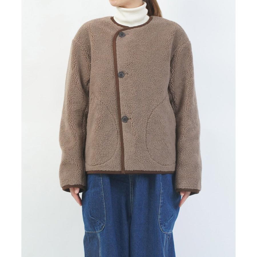 NATURAL LAUNDRY（ナチュラルランドリー） ボアリバーシブルジャケット