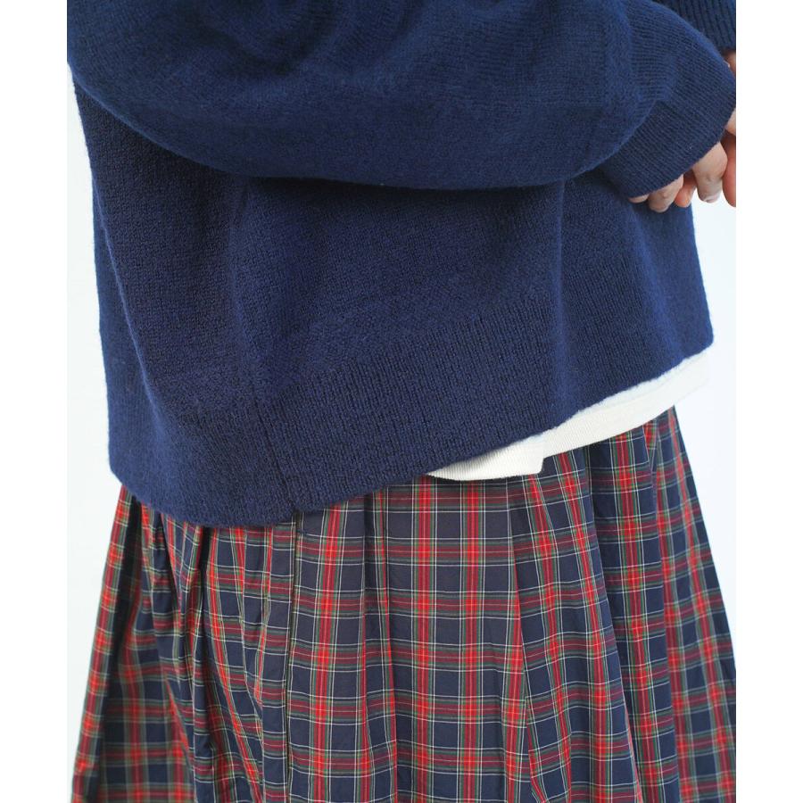 NATURAL LAUNDRY（ナチュラルランドリー） 軽縮メリノYネックプル