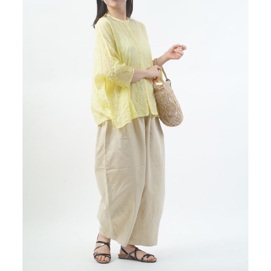 NATURAL LAUNDRY（ナチュラルランドリー） 先染シャーリング