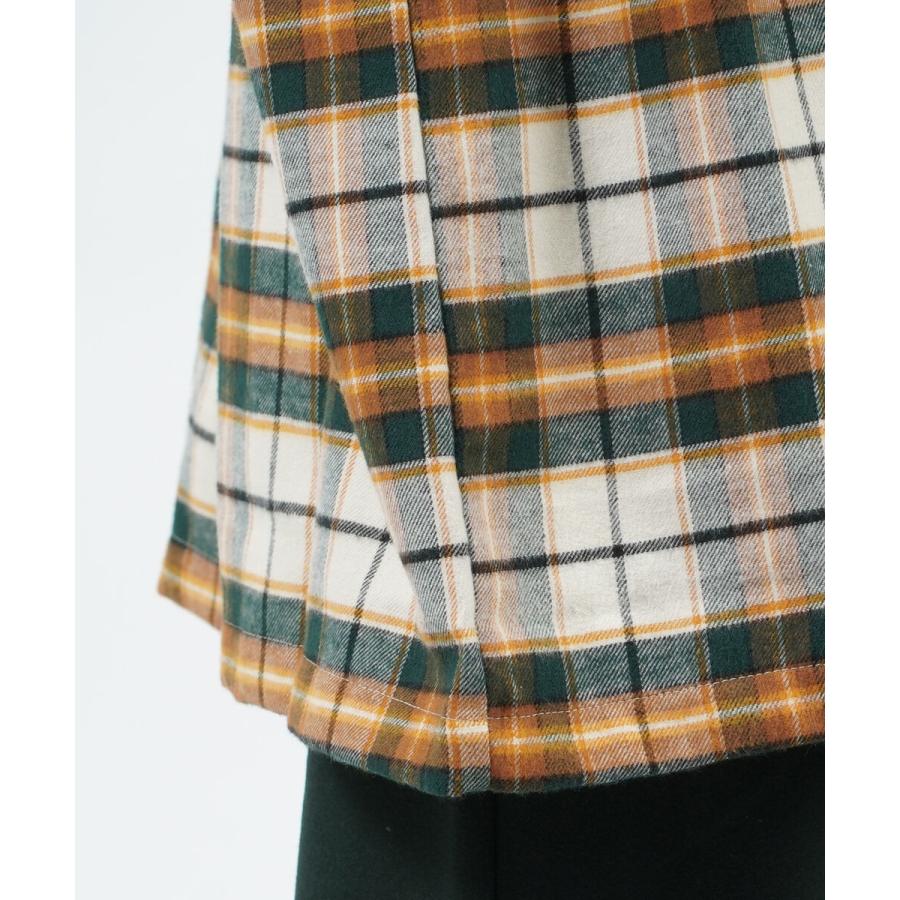 リブレワークス 切り替えシャツ オーバーサイズシャツ LIBRE WORKS