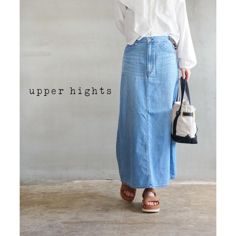 upperhights アッパーハイツ デニムスカート THE LAZY SKIRT upperhights アッパーハイツ デニムスカート THE LAZY SKIRT