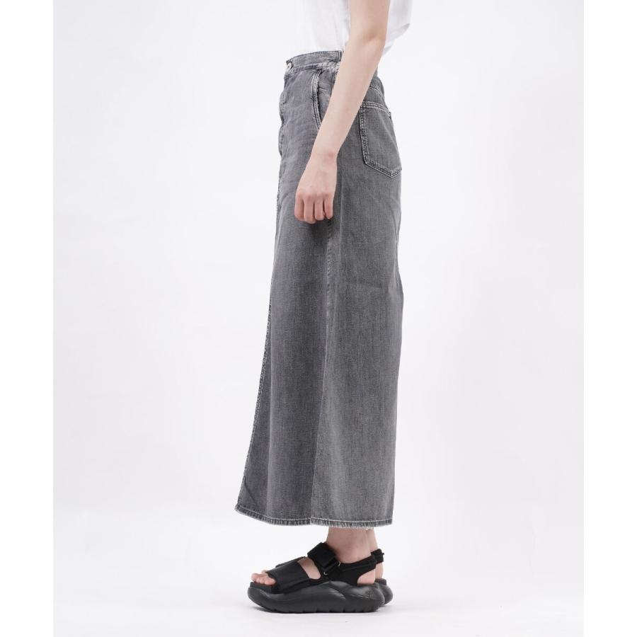 upper.heights/THE NANCY ラップスカート WEB限定追加》upper hights/アッパーハイツ 別注LAZY SKIRT（デニム