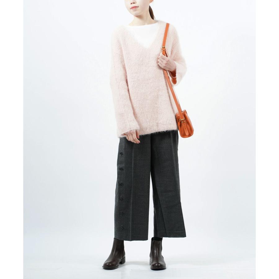 Allumer（アリュメール） Vネックニット プルオーバー レディース 国内