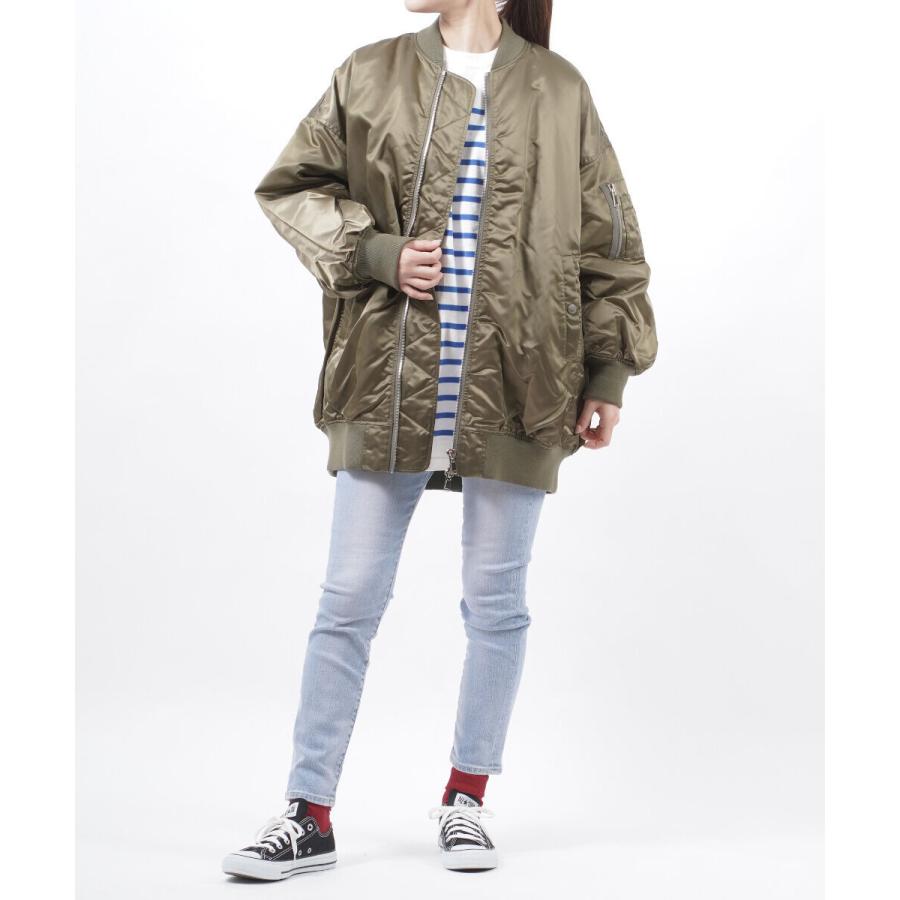 アッパーハイツ MA-1ジャケット ブルゾンジャケット ロング