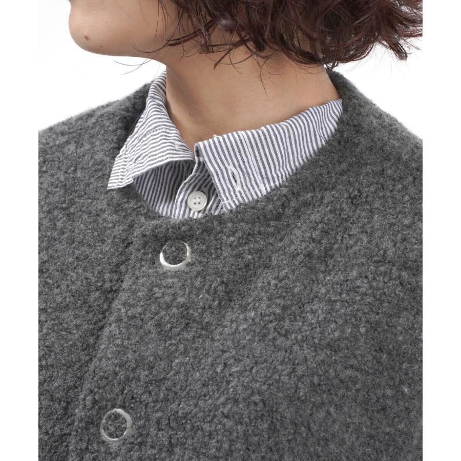 grinスライバーウールニットロングベスト未使用品 grinスライバーウールニットロングベスト未使用品 - メルカリ