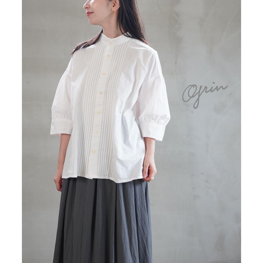 grin（グリン） 綿麻ダンプ ピンタックシャツ レディース 国内正規品 爆買 : etre!par bleu comme bleu - 通販 ...