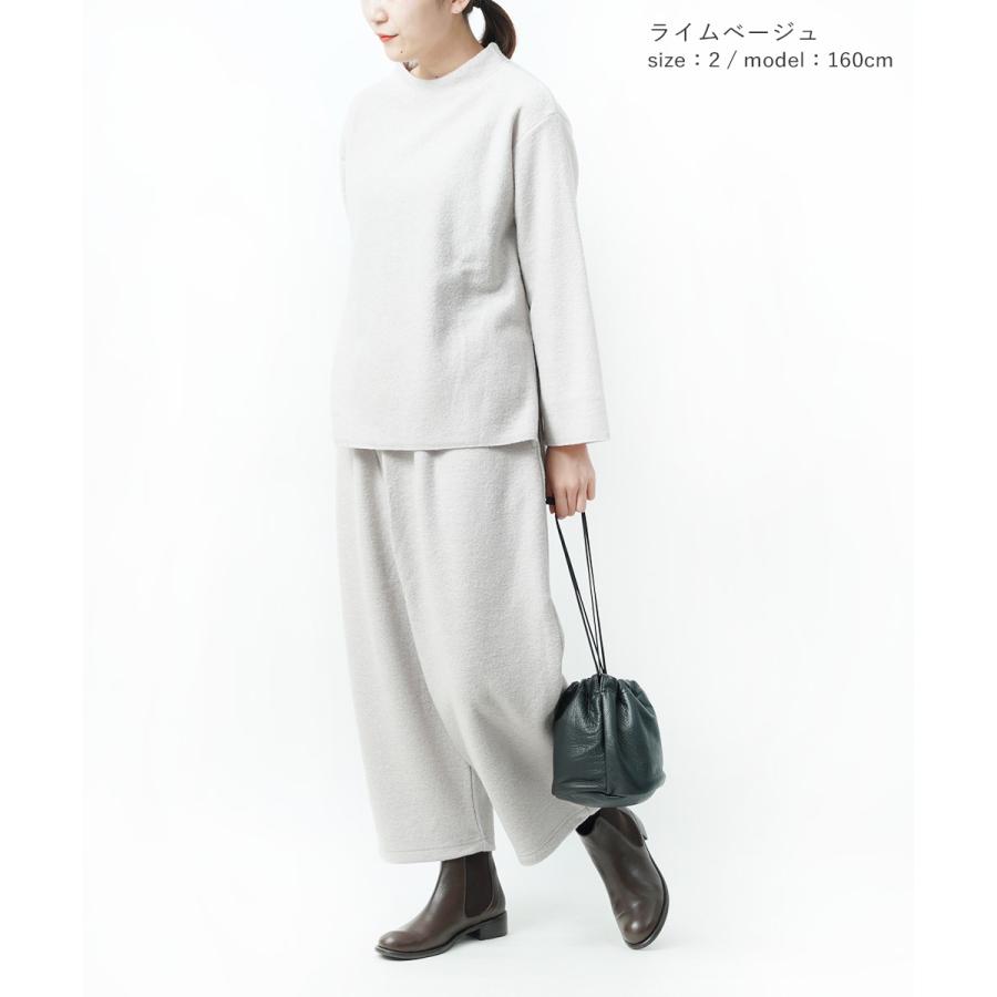 grin（グリン） 圧縮ブークレスリットプルオーバー レディース 国内