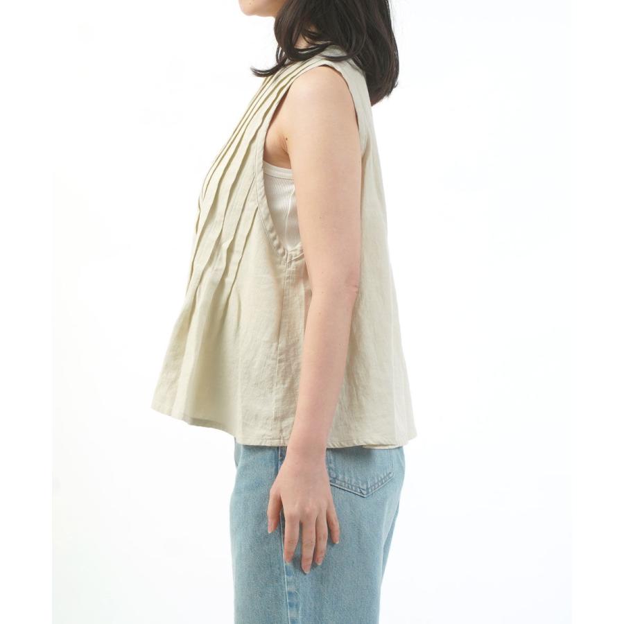 grin綿麻ムラ糸クロスコクーンプルオーバー