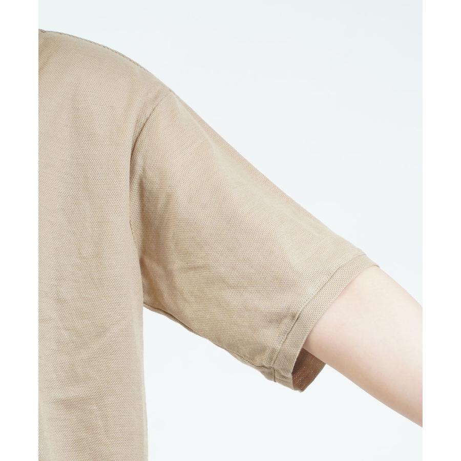 grin（グリン） ラミー鹿の子5分袖プルオーバー レディース 国内正規品