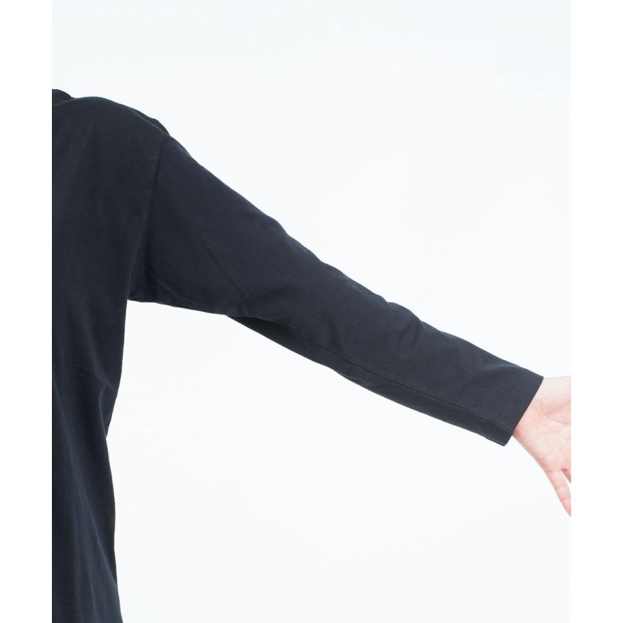 grin（グリン） 40/2天竺×布帛フリルプルオーバー grin 2025秋冬新作