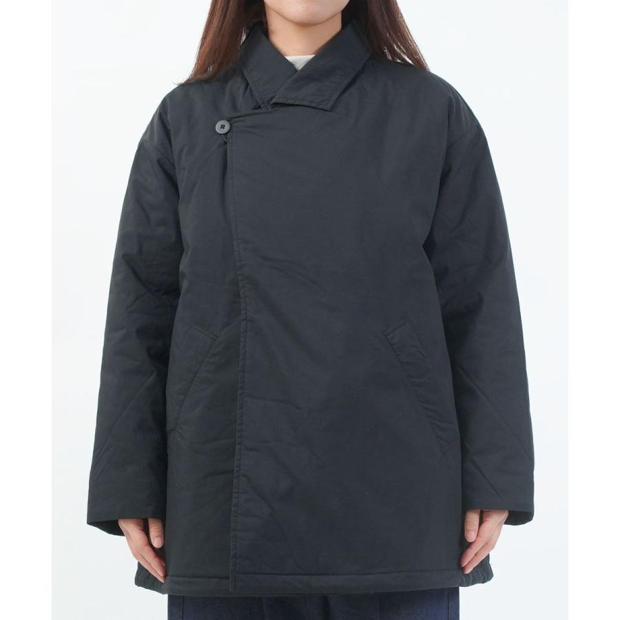 grin（グリン） コットンナイロン中綿ミドルコート grin 2025秋冬新作