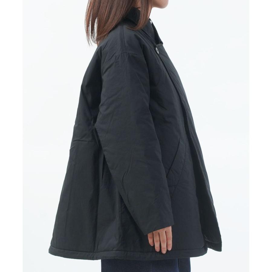 grin（グリン） コットンナイロン中綿ミドルコート grin 2025秋冬新作