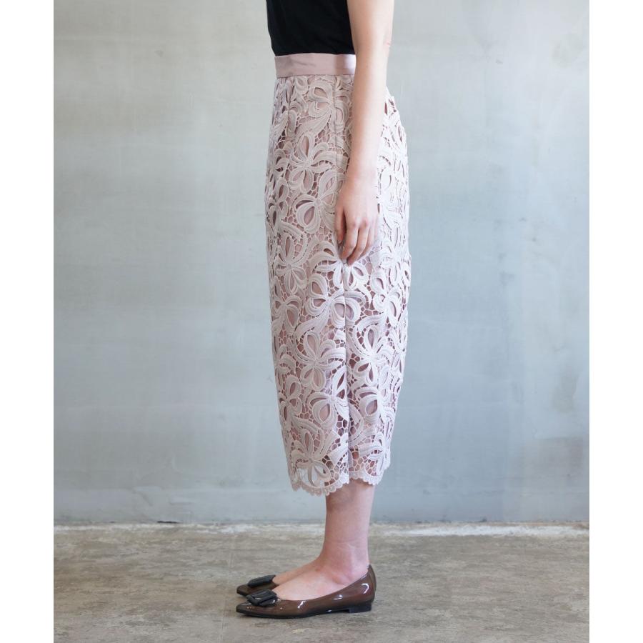 イノウェーブ リボンレースタイトスカート innowave 8550022 国内正規品 2025春夏新作 送料無料 イノウェーブ リボンレースタイトスカート innowave レディース 国内