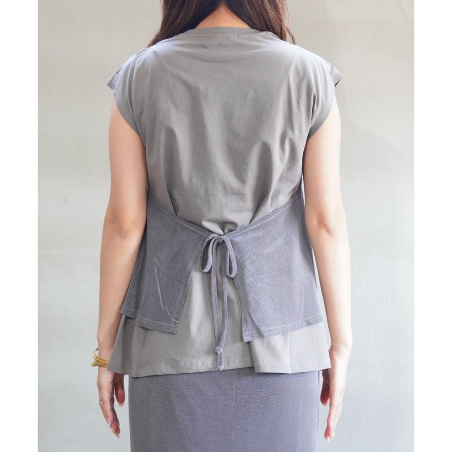 シニヨン ベロアメッシュキャミプルオーバー CHIGNON 8653-401KK 国内正規品 2025春夏新作 送料無料 シニヨン ベロアメッシュキャミプルオーバー CHIGNON レディース 国内