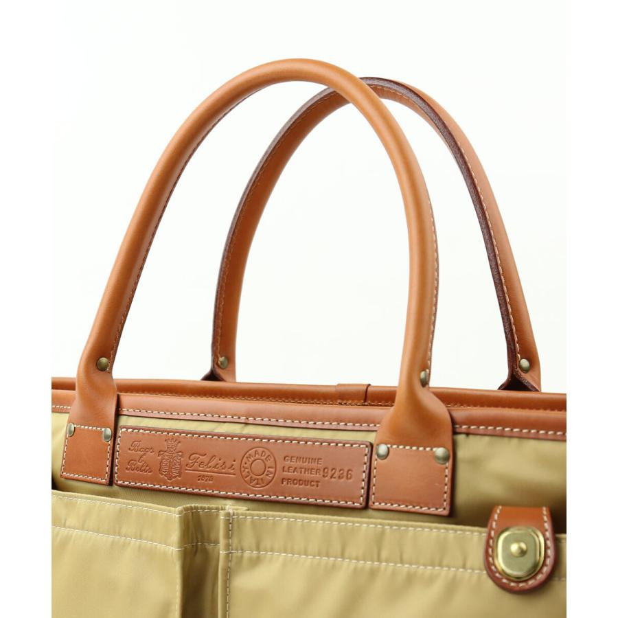 【美品】Felisi 9236 トートバッグ シャンパンゴールド ブラック 美品】Felisi 9236 トートバッグ シャンパンゴールド ブラック