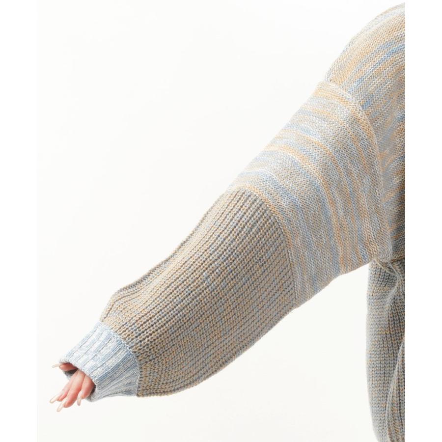 シニヨン メランジMIXショートプルオーバー CHIGNON レディース 国内