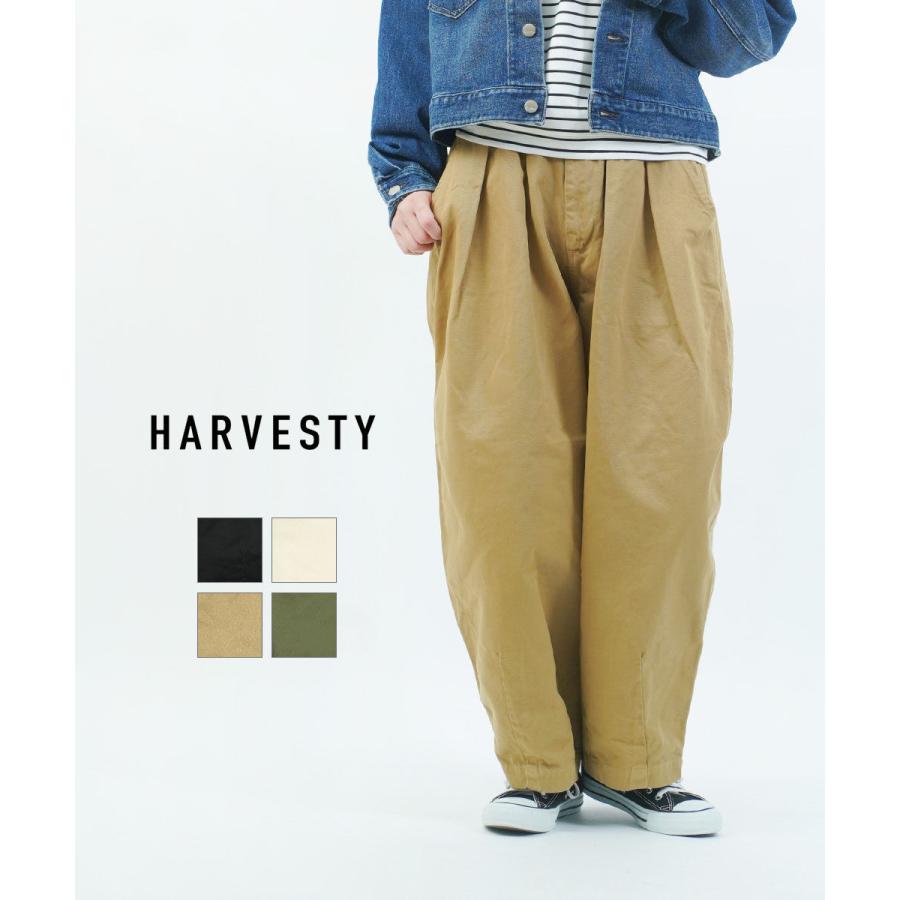 ハーベスティ チノサーカスパンツ HARVESTY 2026春夏新作 レディース