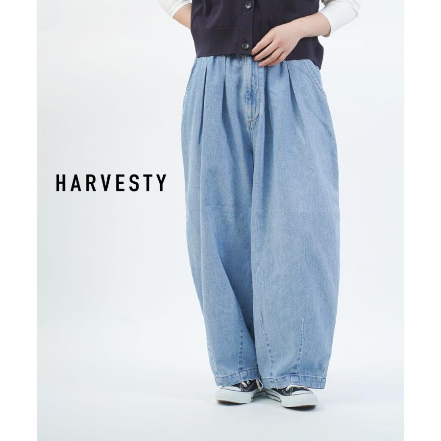 ハーベスティ デニムサーカスパンツ HARVESTY 2026春夏新作 レディース