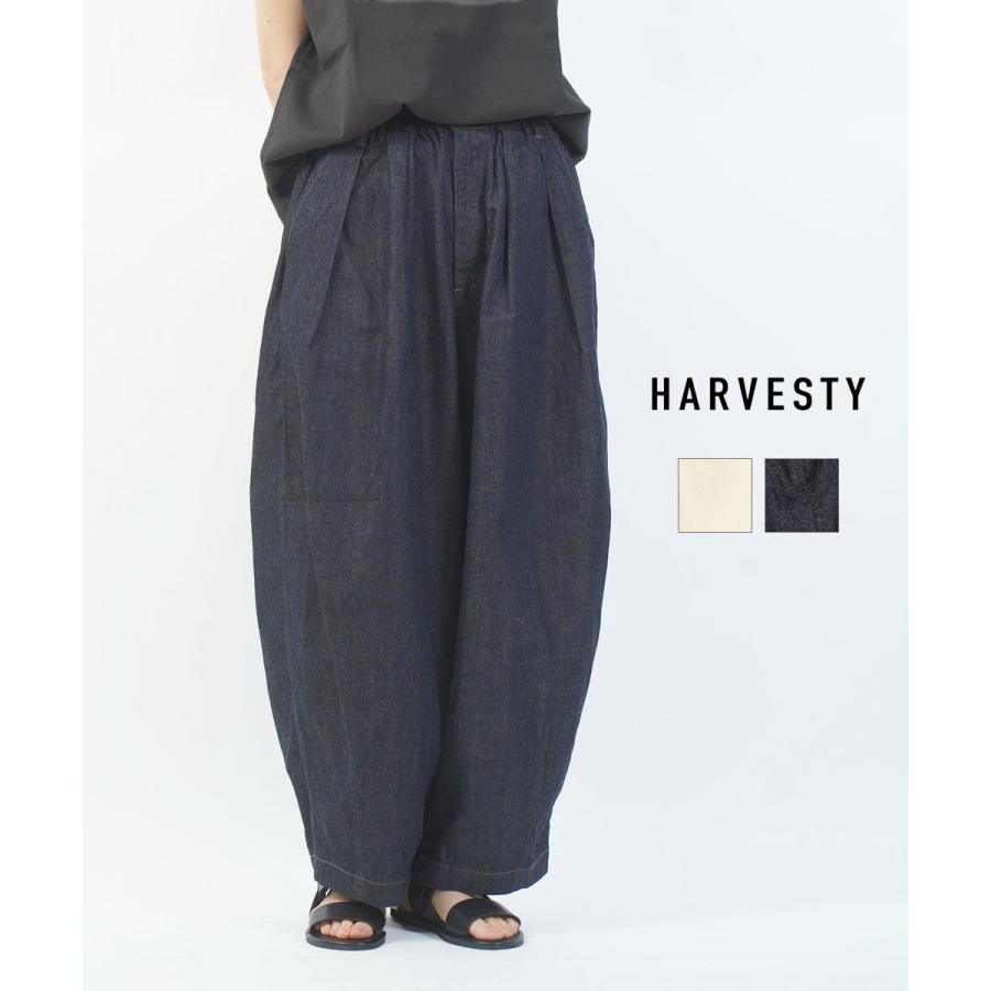 ハーベスティ 8ozデニム サーカスパンツ HARVESTY 2026春夏新作