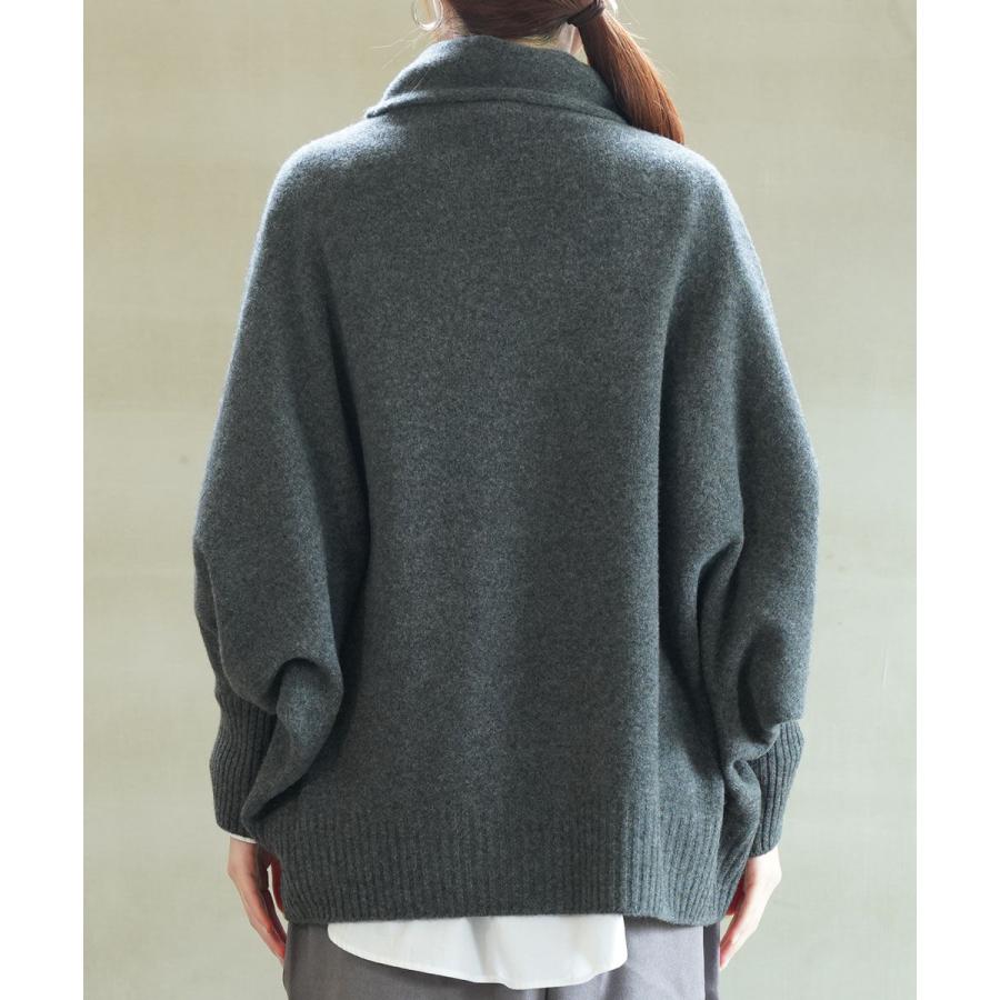 アルドリッジ ドルマンスリーブニットプルオーバー ALDRIDGE