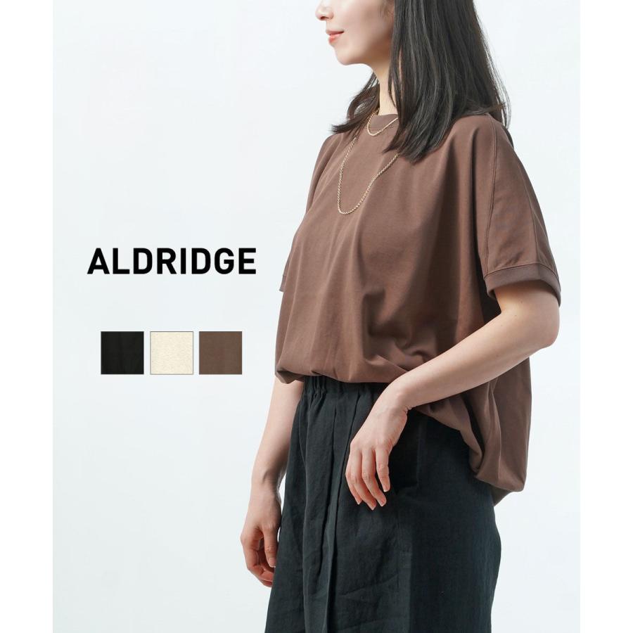 アルドリッジ デザインカットソー ALDRIDGE 2026春夏新作 レディース 