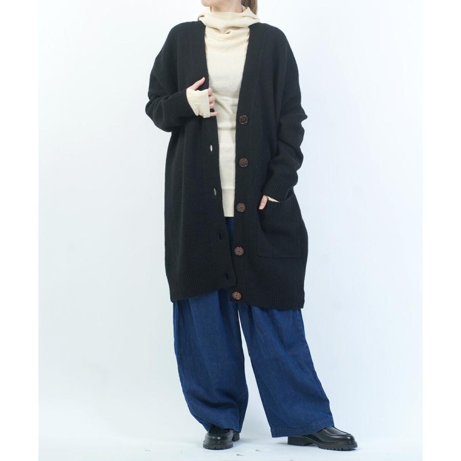 アントム リブ フーディ ニットプルオーバー ANTHOM 2025秋冬新作