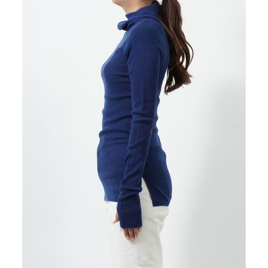 アントム リブ フーディ ニットプルオーバー ANTHOM 2025秋冬新作