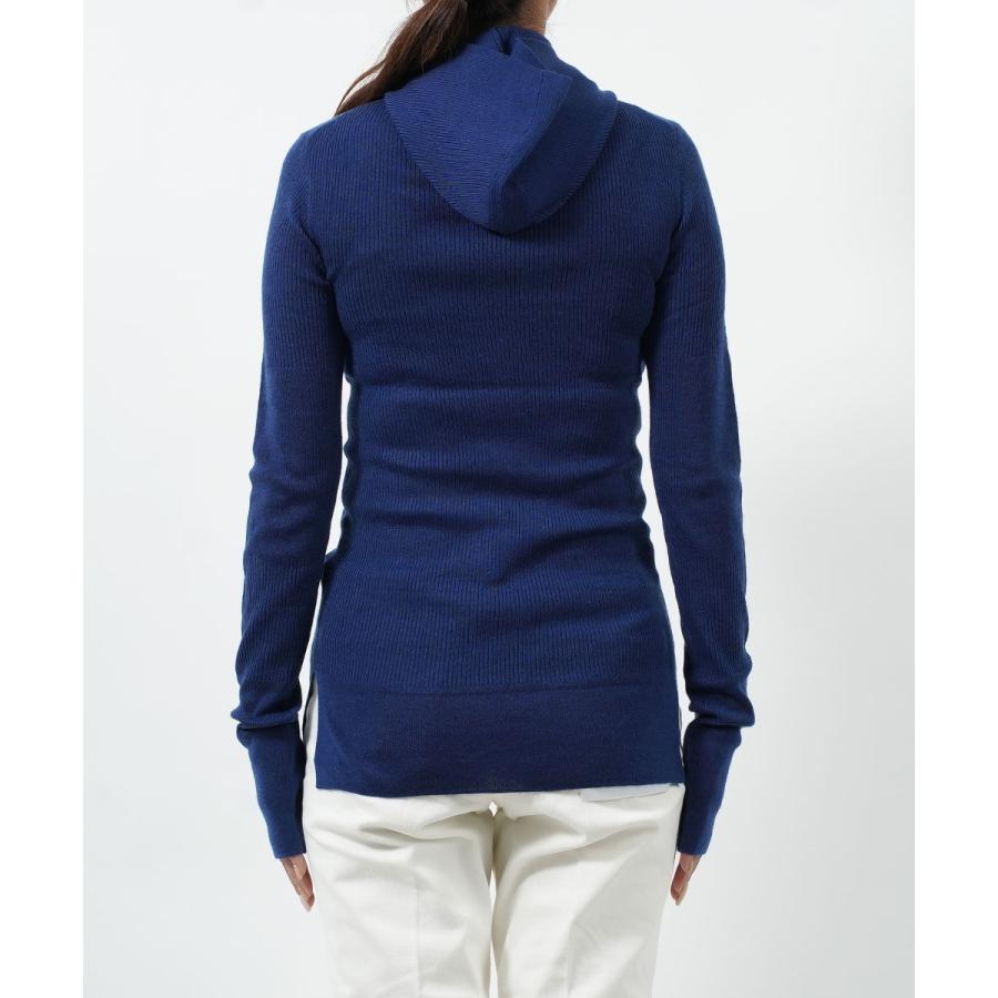 アントム リブ フーディ ニットプルオーバー ANTHOM 2025秋冬新作