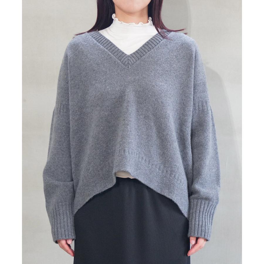 ニコルソン&ニコルソン Vネックニット AURA nicholson&nicholson AURA 国内正規品 2025秋冬新作 送料無料 ニコルソン&ニコルソン Vネックニット AURA nicholson&nicholson 2025