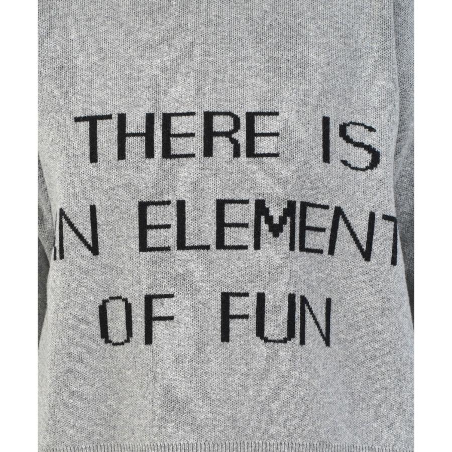 BLUE LAKE MARKET（ブルーレイクマーケット） ロゴニットプルオーバー