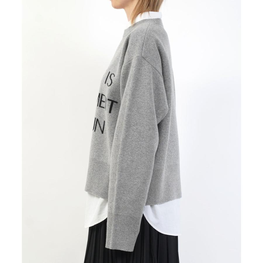 BLUE LAKE MARKET（ブルーレイクマーケット） ロゴニットプルオーバー