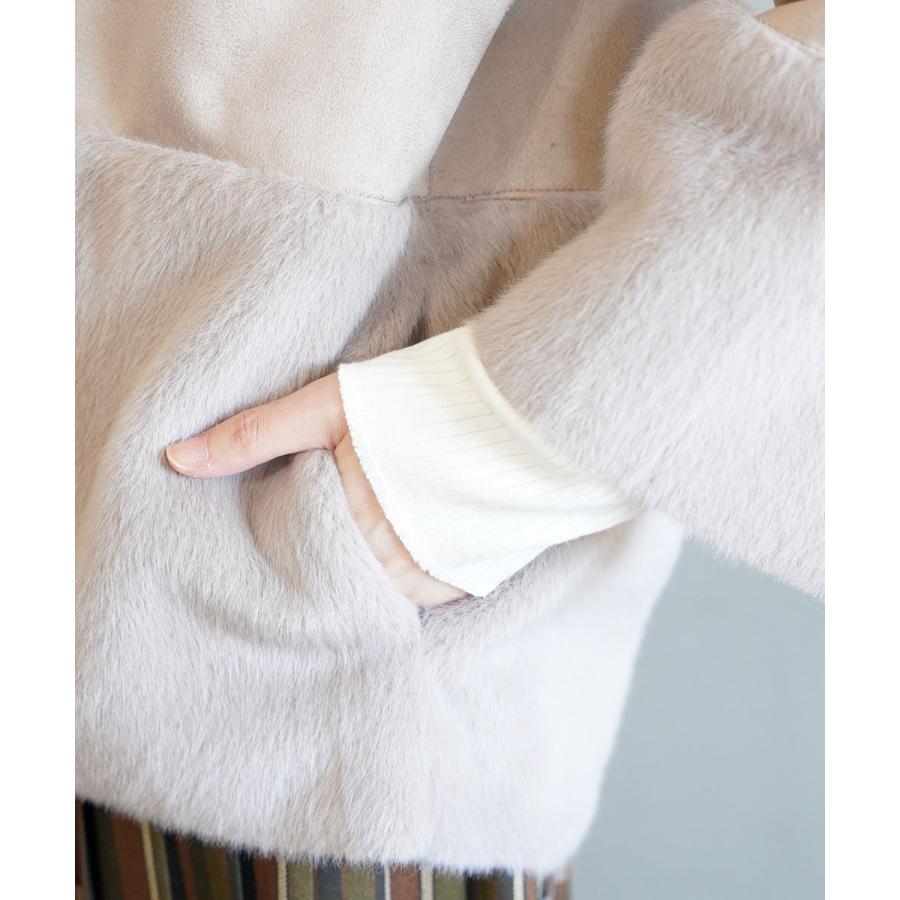 イノウェーブ フェイクムートンファージャケット innowave 2025秋冬