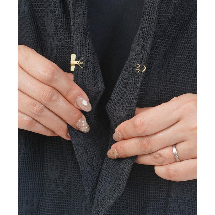 シードレイク スクエアメッシュフラワーブラウス Seadrake レディース