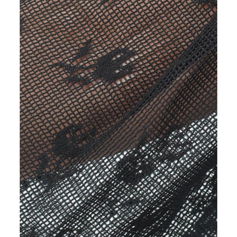 シードレイク スクエアメッシュフラワーブラウス Seadrake レディース