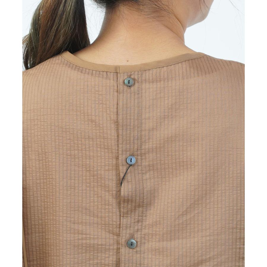 シードレイク フィラメントボーダーブラウス Seadrake レディース 国内